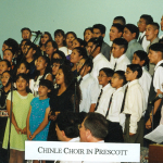 chinle choir in prescott  1996